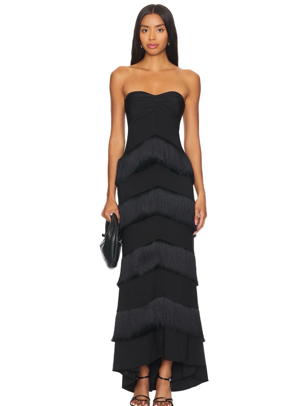 House Of Harlow 1960 Hera Fringe Maxi